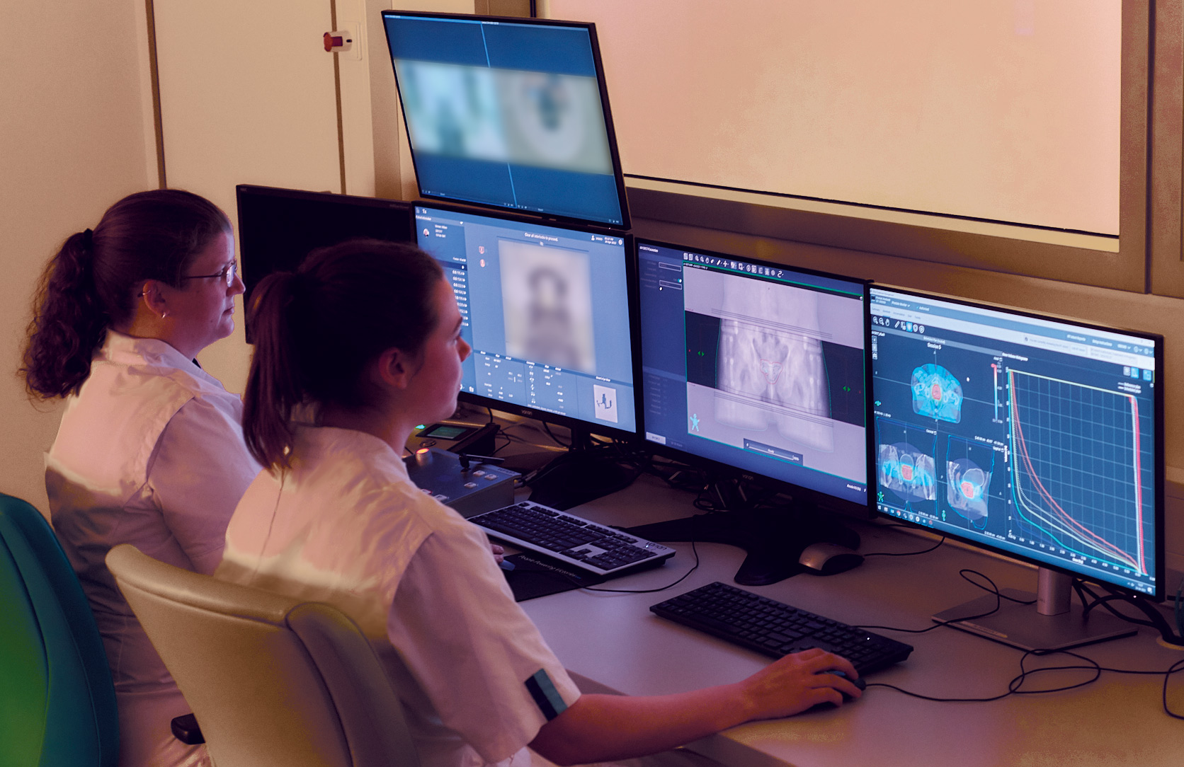 Erasmus MC control room